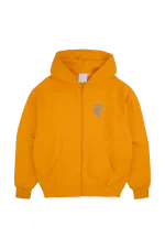 SYNA CIRCLE ZIP HOOD – YELLOW/BLUE