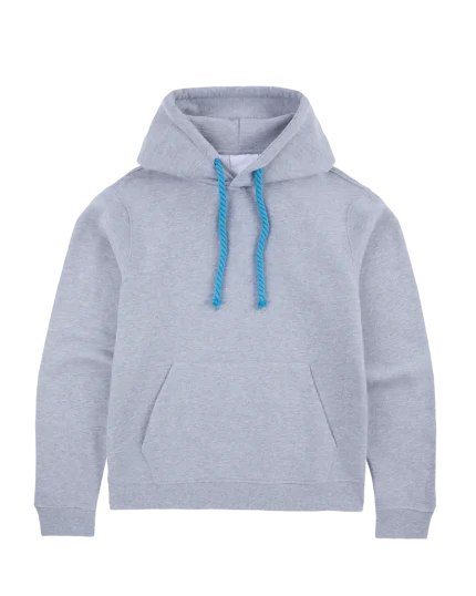SYNA OG HOOD – GREY MARL/BLUE