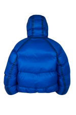 TRANSLUCENT PUFFER - COBALT BLUE