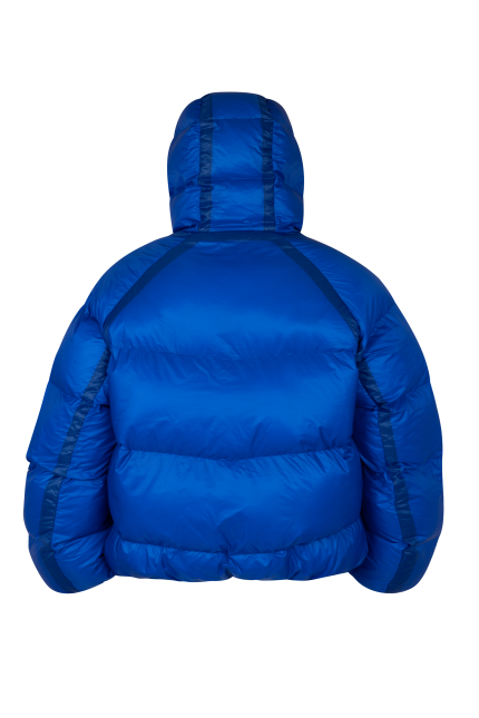 TRANSLUCENT PUFFER - COBALT BLUE