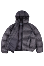 TRANSLUCENT PUFFER - DARK GREY