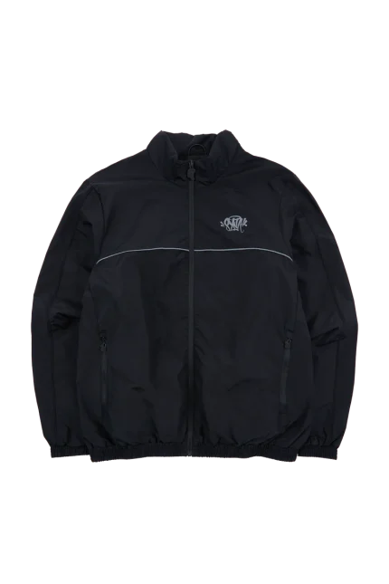 SYNA TRACK TOP – BLACK/REFLECTIVE