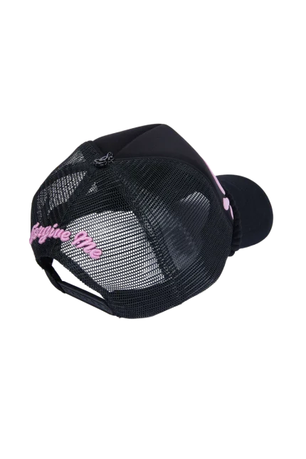 SYNA TRUCKER CAP – BLACK/LILAC SACHET