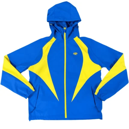 VORTEX WOVEN JACKET – BLUE/YELLOW