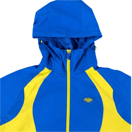 VORTEX WOVEN JACKET – BLUE/YELLOW