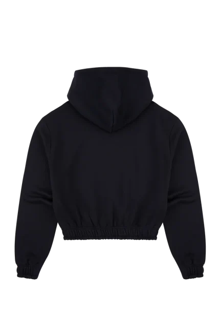 WOMEN’S LIL SYNA RHINESTONE HOOD – BLACK