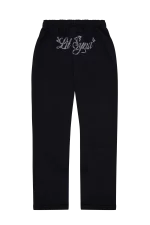 WOMEN’S LIL SYNA RHINESTONE JOGGER – BLACK