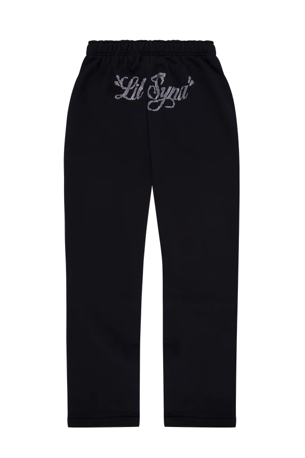 WOMEN’S LIL SYNA RHINESTONE JOGGER – BLACK WOMEN’S LIL SYNA RHINESTONE JOGGER – BLACK