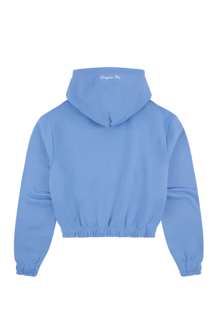 WOMEN’S SYNA CROP PATCH HOOD – BLUE
