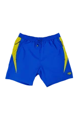 VORTEX WOVEN SHORT – BLUE/YELLOW