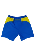 VORTEX WOVEN SHORT – BLUE/YELLOW