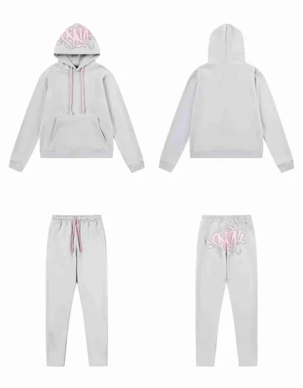 BIXPAK Syna World Tracksuit Grey Pink