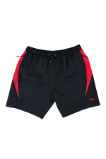 VORTEX WOVEN SHORT – BLACK/RED