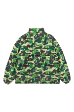 BAPE x SPOTIFY by CENTRAL CEE CAMO PUFFER JACKET - GREEN