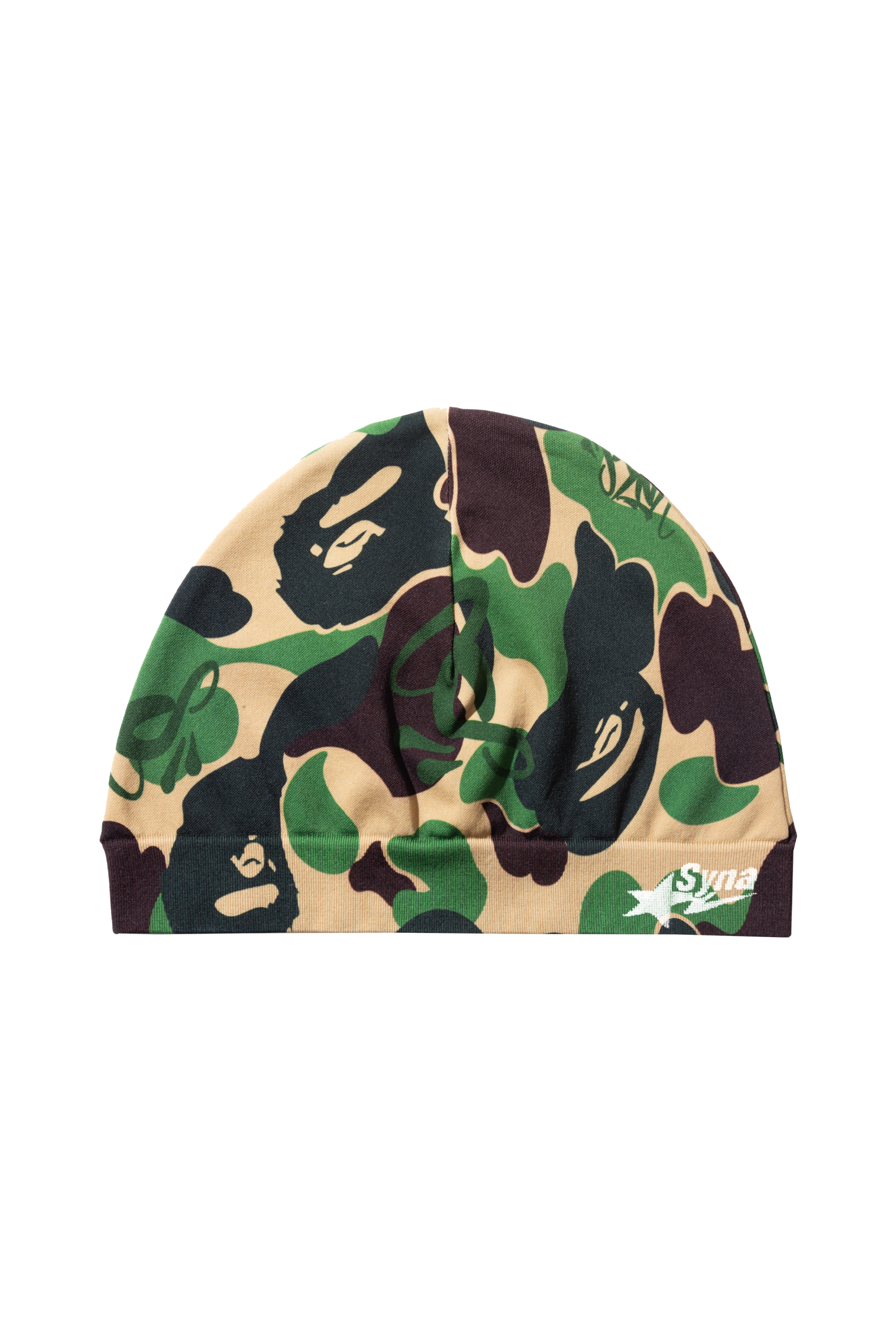 BAPE x SPOTIFY by CENTRAL CEE CAMO BEANIE - GREEN BAPE x SPOTIFY by CENTRAL CEE CAMO BEANIE - GREEN