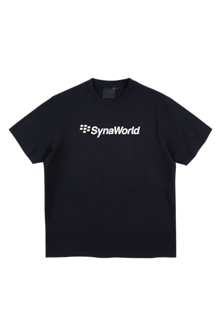 CRACKBERRY PRINTED TEE – BLACK/WHITE