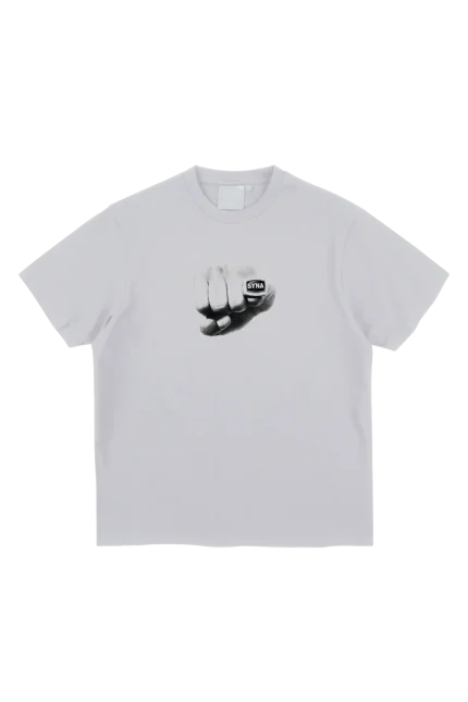 CHAMPIONSHIP RING PRINTED TEE – WHITE/GREY