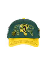 HALO S TRUCKER CAP - GREEN/YELLOW