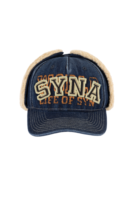 TACKLE TWILL DOGEAR CAP - INDIGO