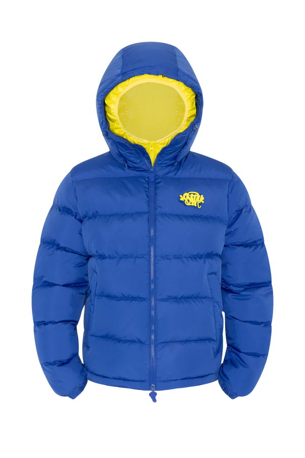 SYNA DOUBLE PUFFER JACKET NAVY / YELLOW SYNA DOUBLE PUFFER JACKET NAVY / YELLOW