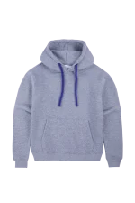 SYNA OG HOOD – GREY MARL/COBALT