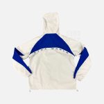 VORTEX WOVEN JACKET – WHITE/BLUE