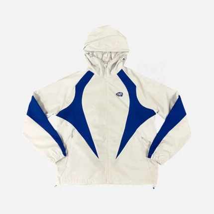 VORTEX WOVEN JACKET – WHITE/BLUE