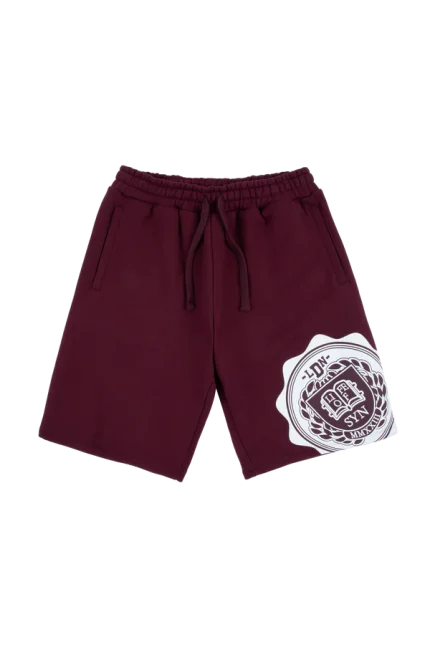 COLLEGE SHORT – BURGUNDY
