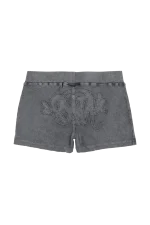 WOMEN’S ELARA CYCLING SHORT – CHARCOAL ACID