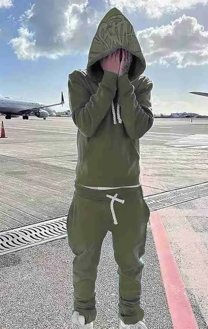 Syna World OG Syna Tracksuit – Sage/Sage Green
