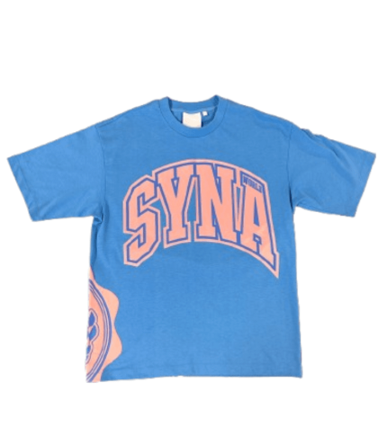 COLLEGE TEE – BLUE