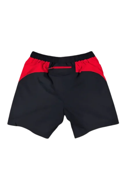 VORTEX WOVEN SHORT – BLACK/RED