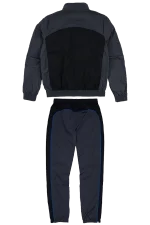 Syna World Shell Tracksuit – Grey/Black/Blue